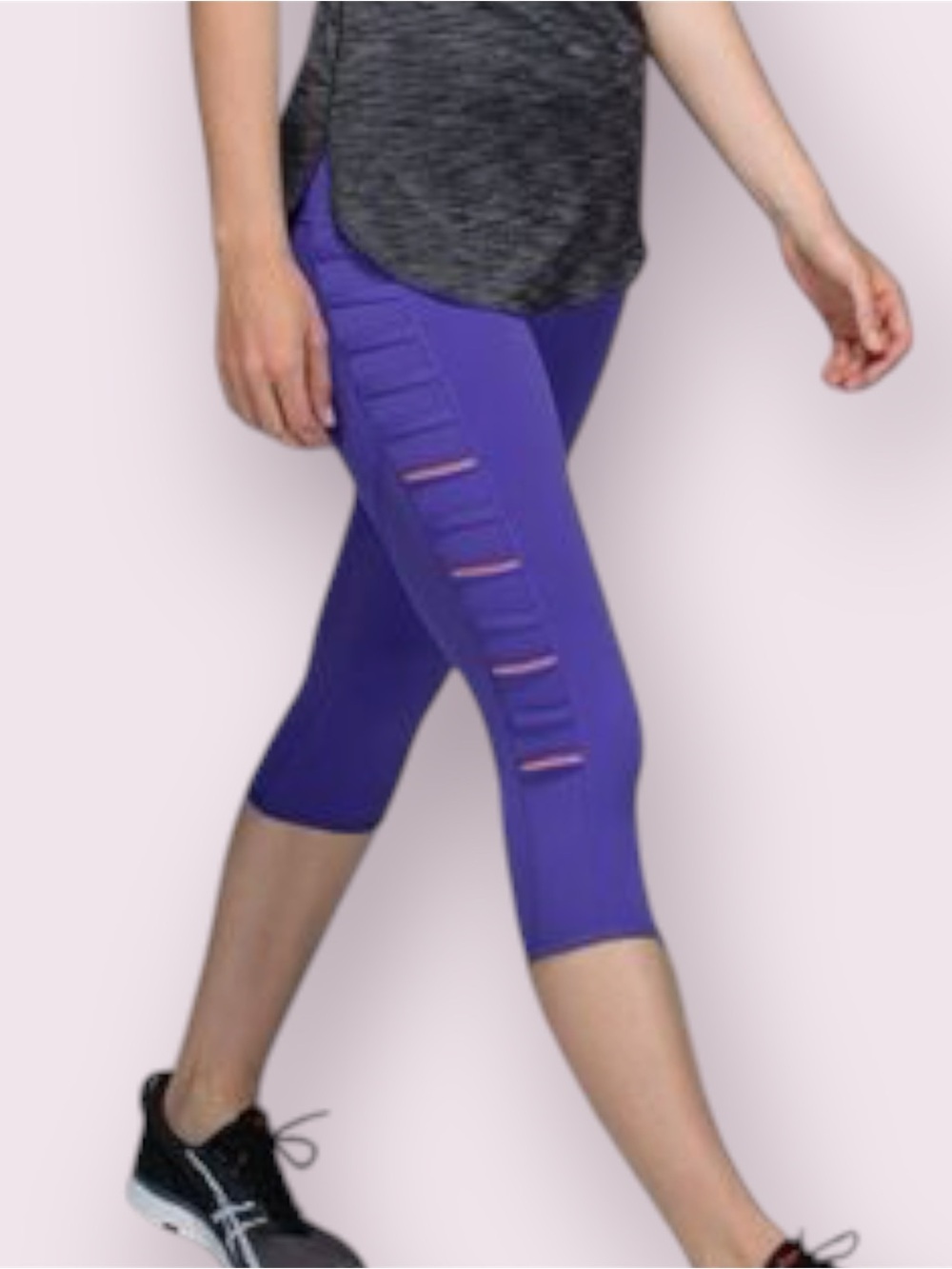 Lululemon Breezy Crop Leggings Purple Size 6